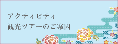 アクティビティー観光ツアーのご案内