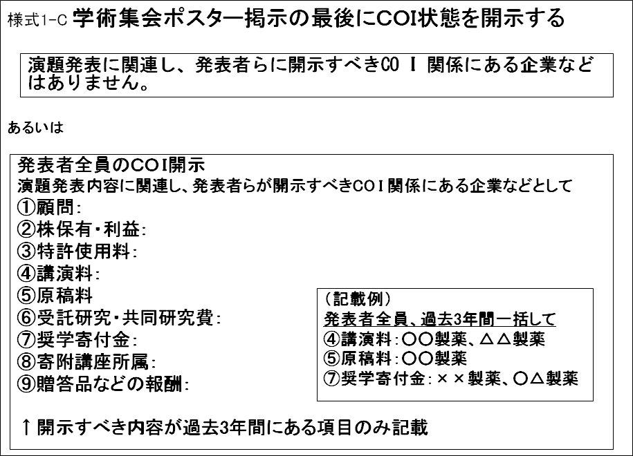 ポスター口演発表例