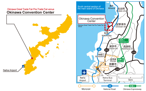 Okinawa Convention Center MAP